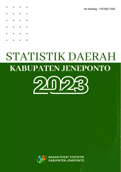 Statistik Daerah Kabupaten Jeneponto 2023