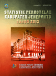 Statistik Perhotelan Kabupaten Jeneponto 2013