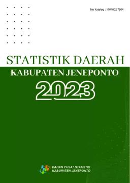 Statistik Daerah Kabupaten Jeneponto 2023